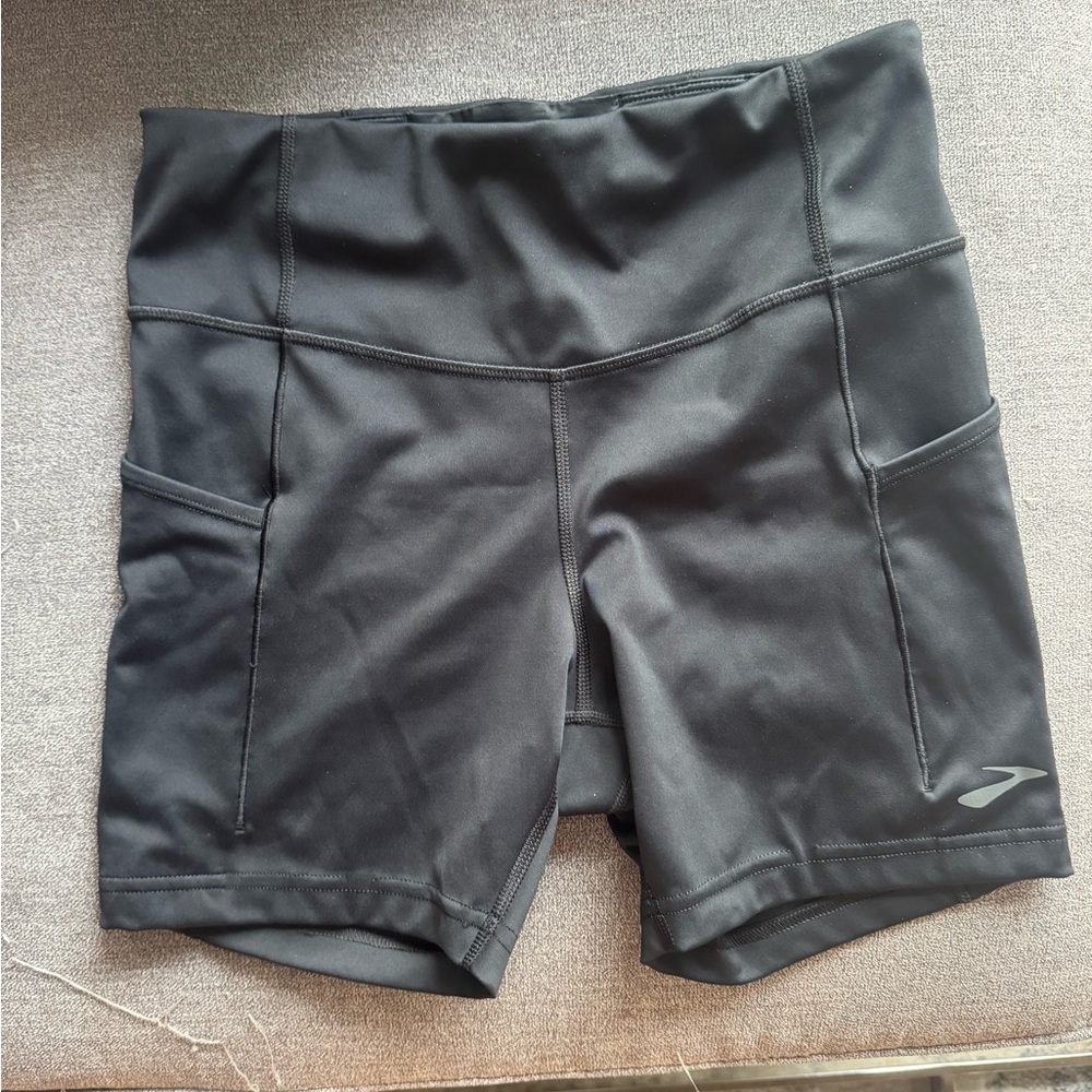 Brooks Black Women's Athletic Shorts
